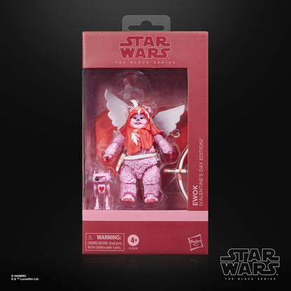 Vintage Hasbro Star Wars Pre-Order Ewok - Valentine’s Day Edition - Hasbro Black Series