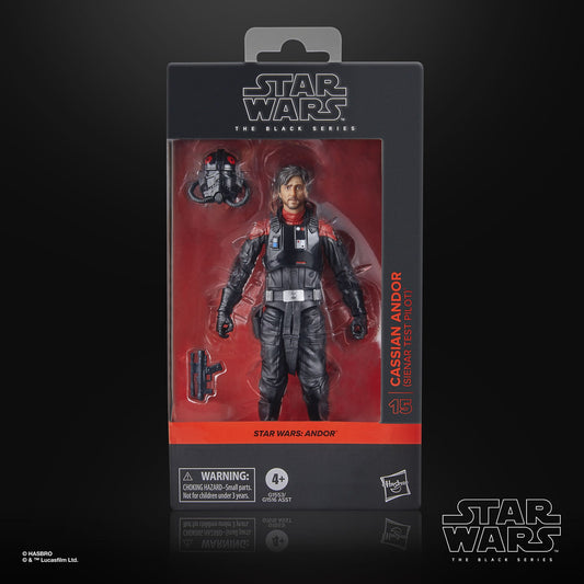 Vintage Hasbro Star Wars Pre-Order Pre-Order Cassian Andor (Sienar Test Pilot) - ANDOR #15 - Black Series Hasbro Star Wars