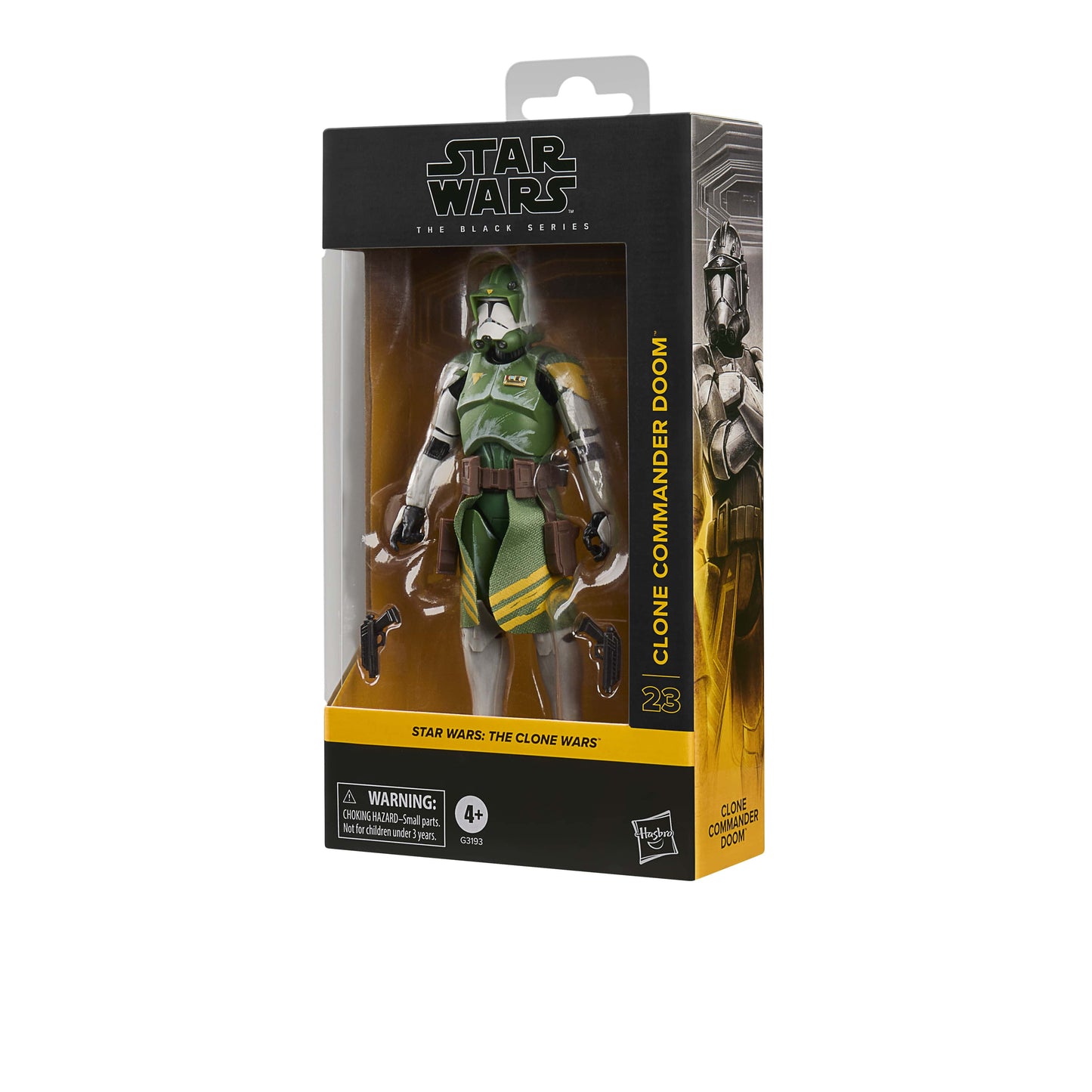 Vintage Hasbro Star Wars Pre-Order Pre-Order Clone Commander Doom CW 23 - Hasbro Black Series (2026)
