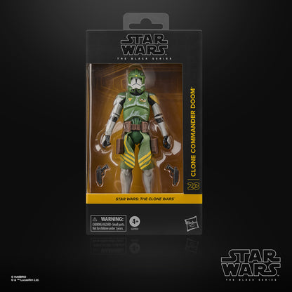 Vintage Hasbro Star Wars Pre-Order Pre-Order Clone Commander Doom CW 23 - Hasbro Black Series (2026)
