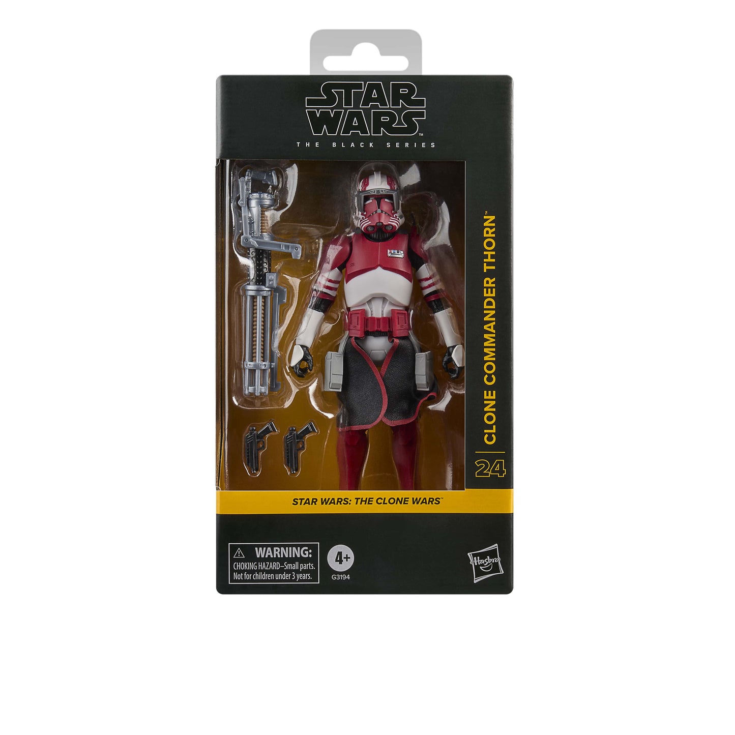 Vintage Hasbro Star Wars Pre-Order Pre-Order Clone Commander Thorn CW 24 - Hasbro Black Series (2026)