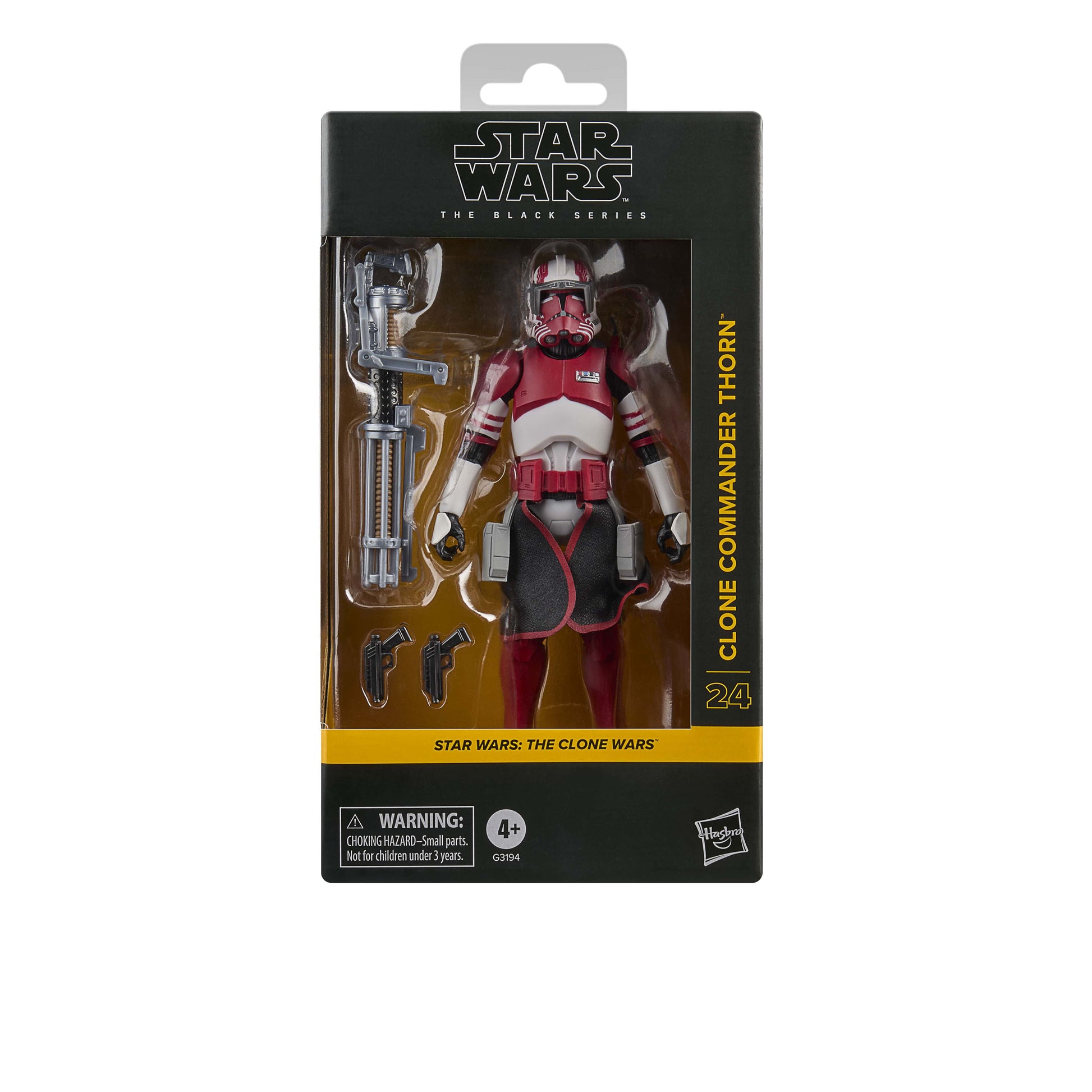 Vintage Hasbro Star Wars Pre-Order Pre-Order Clone Commander Thorn CW 24 - Hasbro Black Series (2026)
