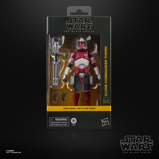 Vintage Hasbro Star Wars Pre-Order Pre-Order Clone Commander Thorn CW 24 - Hasbro Black Series (2026)