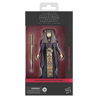 Vintage Hasbro Star Wars Pre-Order Pre-Order Luminara Unduli (ATOC) #07 - Black Series Hasbro Star Wars