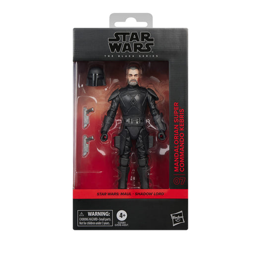 Vintage Hasbro Star Wars Pre-Order Pre-Order Mandalorian Super Commando Kebris (Maul Shadow Lord #07) - Hasbro Black Series (2026)