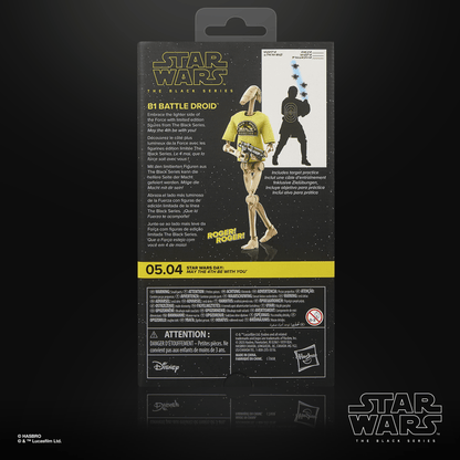 Vintage Hasbro Star Wars Pre-Order Pre-Order May the 4th B1 Battle Droid - Hasbro Black Series (2026)