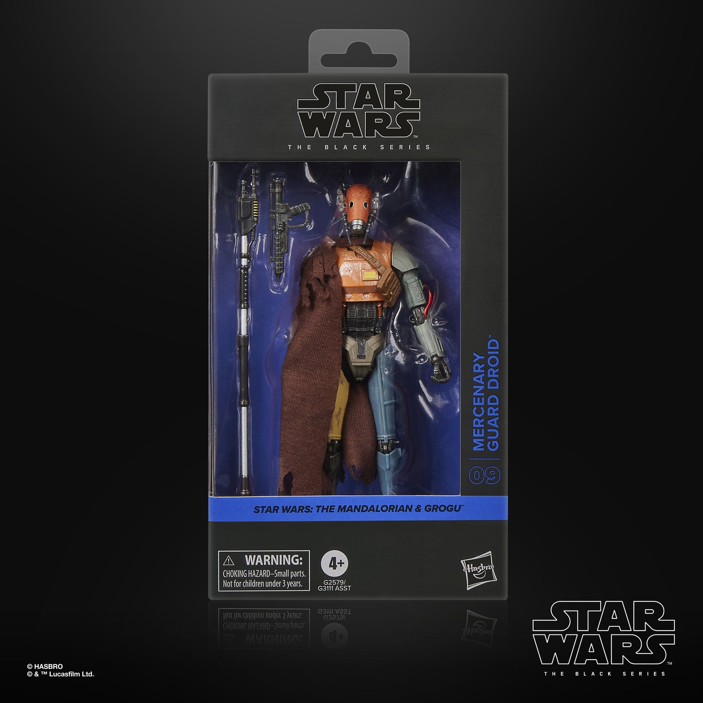Vintage Hasbro Star Wars Pre-Order Pre-Order Mercenary Guard Droid - The Mandalorian and Grogu #09 - Hasbro Black Series (2026)