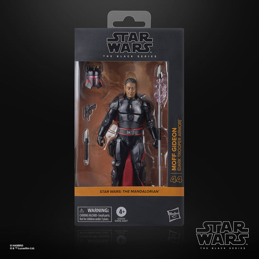 Vintage Hasbro Star Wars Pre-Order Pre-Order Moff Gideon (Dark Trooper Armor) - MAN #44  - Black Series Hasbro Star Wars