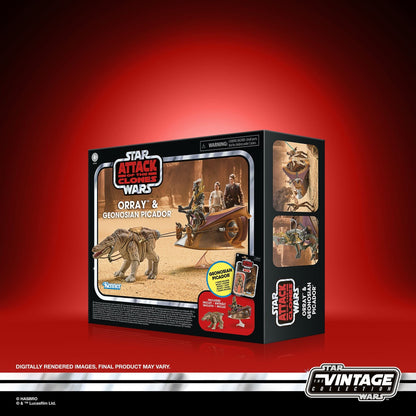 Vintage Hasbro Star Wars Pre-Order Pre-Order Orray & Geonosian Picador (VC411) - Attack of the Clones - Hasbro Vintage Collection (2026)