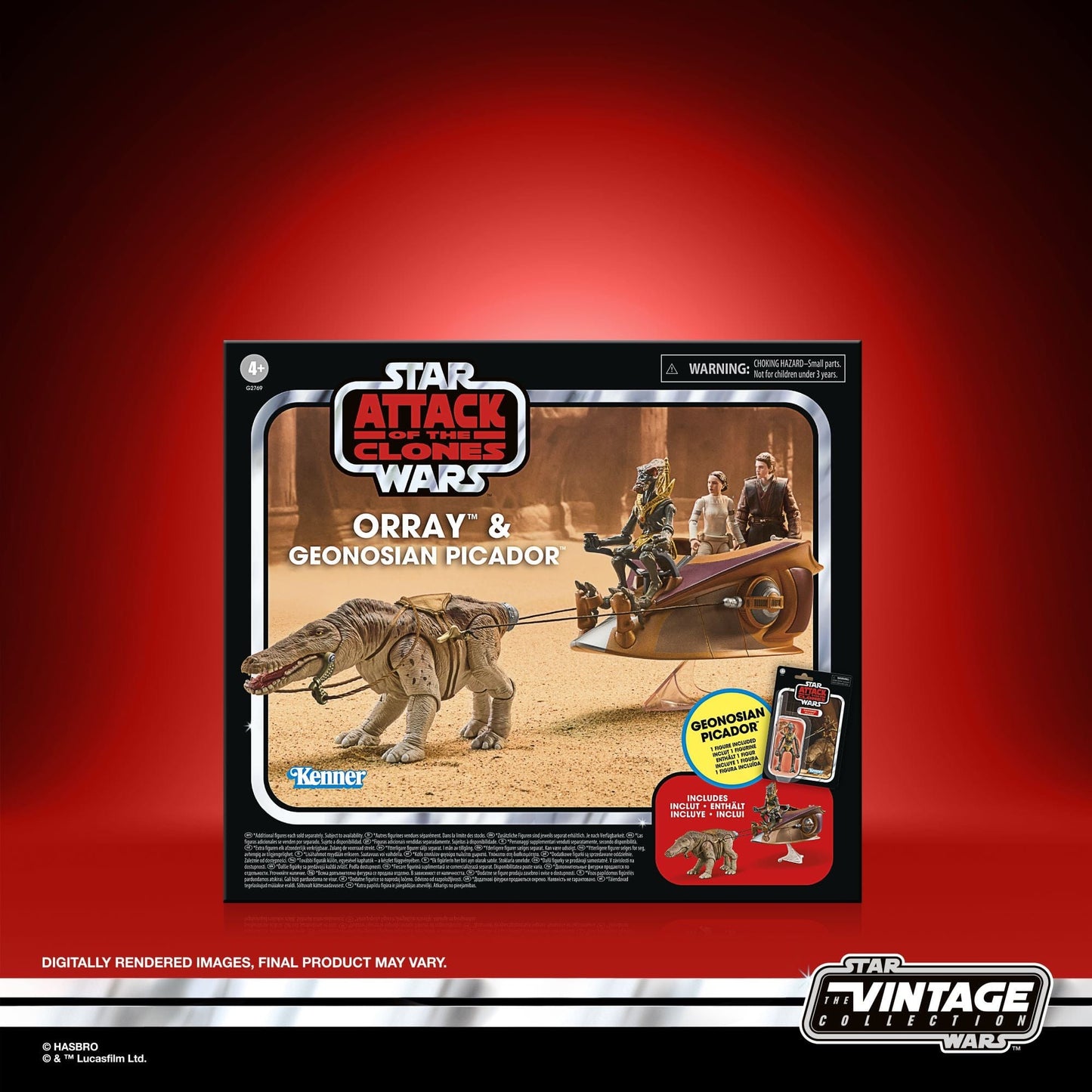 Vintage Hasbro Star Wars Pre-Order Pre-Order Orray & Geonosian Picador (VC411) - Attack of the Clones - Hasbro Vintage Collection (2026)