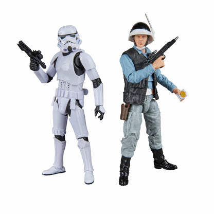 Vintage Hasbro Star Wars Pre-Order Pre-Order Rebel Trooper & Stormtrooper 2-pack - Black Series Hasbro Star Wars