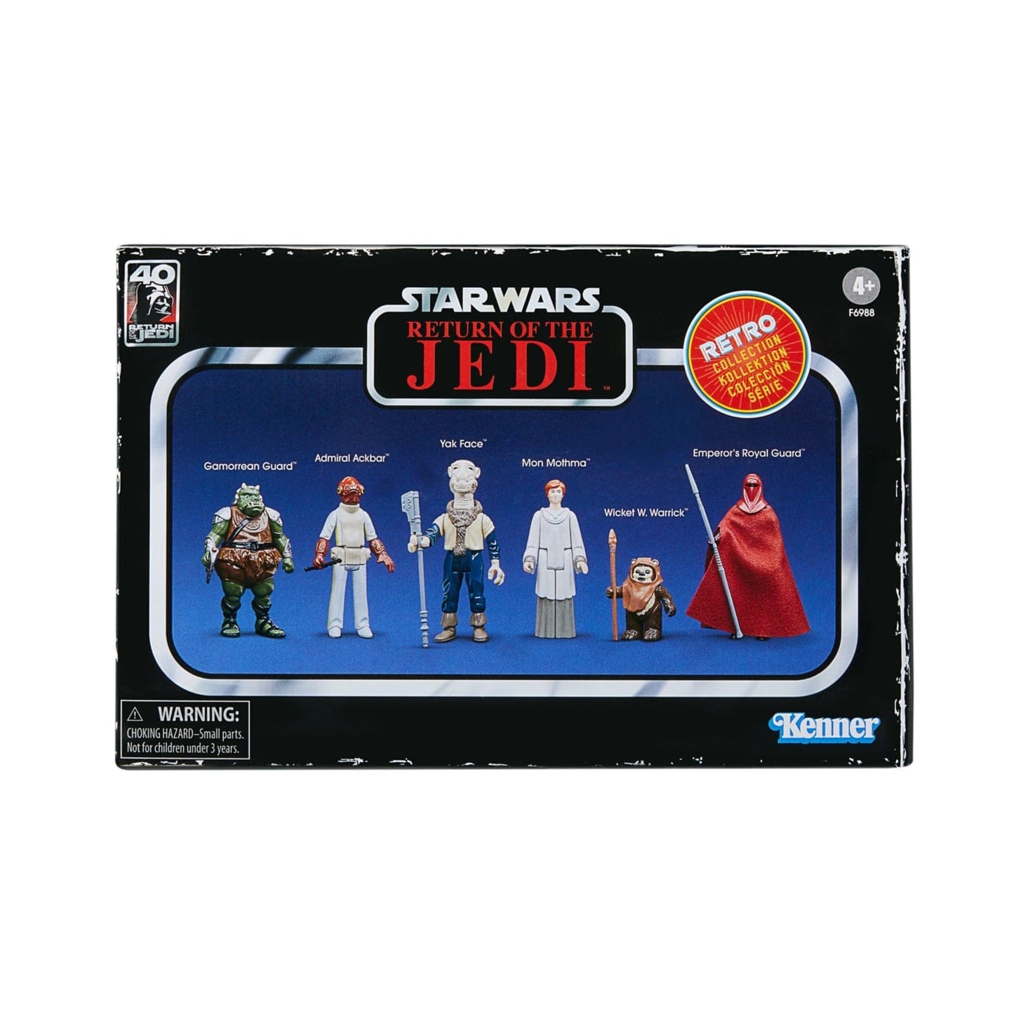 Vintage Hasbro Star Wars Pre-Order Pre-Order ROTJ - Retro Collection - Wave 2 - Sealed Set of 6