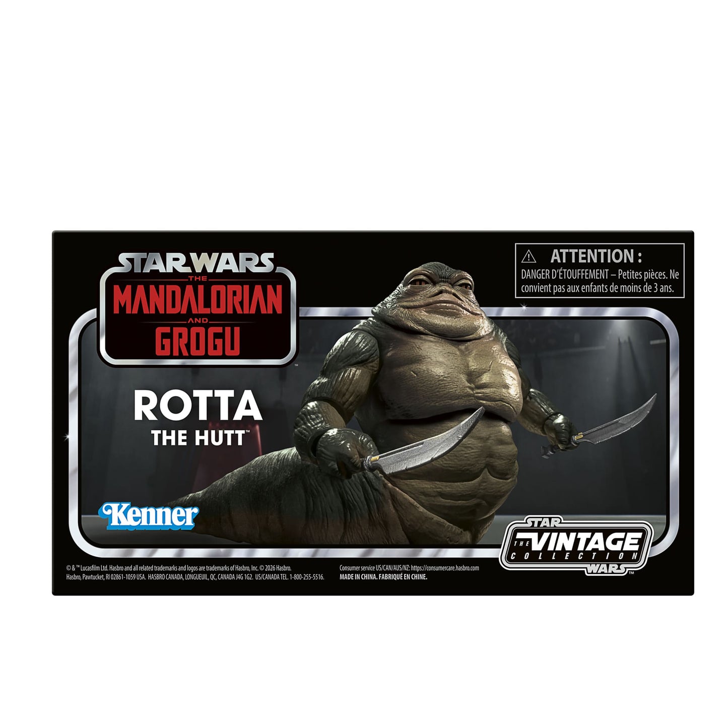 Vintage Hasbro Star Wars Pre-Order Pre-Order Rotta the Hutt Deluxe (Mandalorian and Grogu) - Hasbro Vintage Collection (2026)