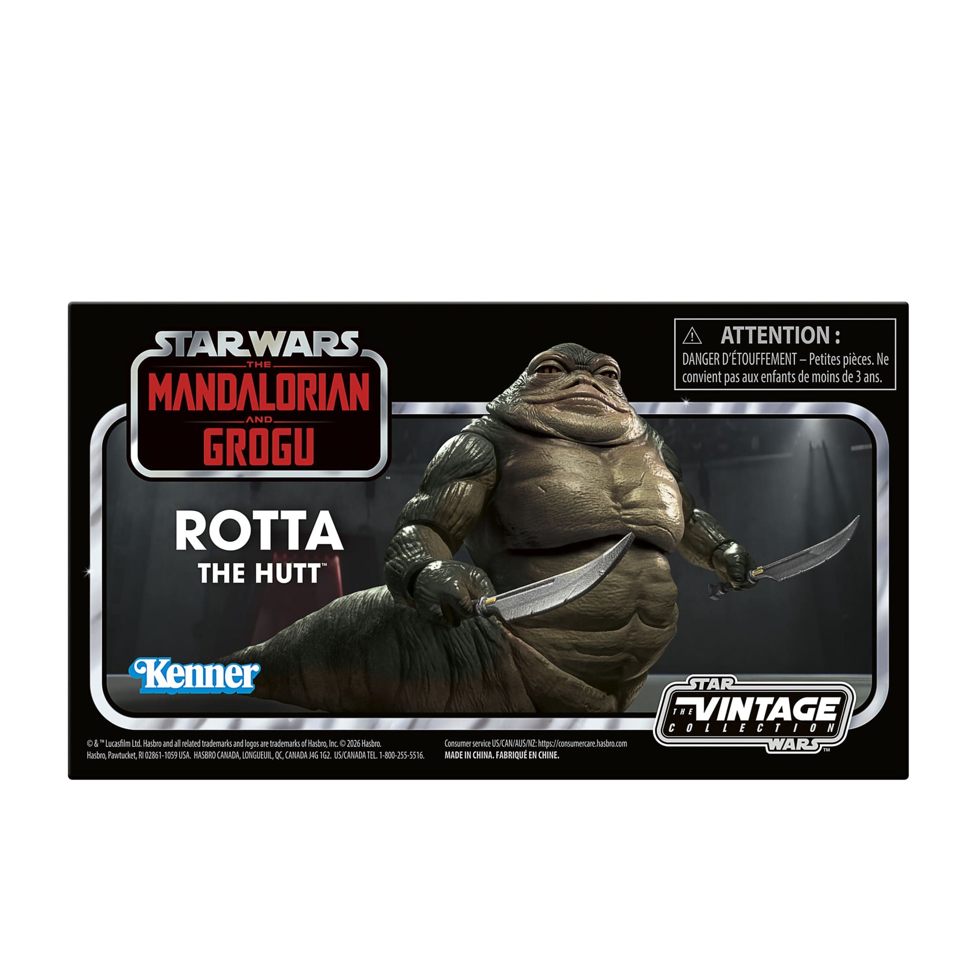 Vintage Hasbro Star Wars Pre-Order Pre-Order Rotta the Hutt Deluxe (Mandalorian and Grogu) - Hasbro Vintage Collection (2026)
