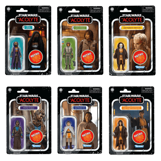 Vintage Hasbro Star Wars Pre-Order Pre-Order The Acolyte Multipack - Retro Collection Hasbro Star Wars