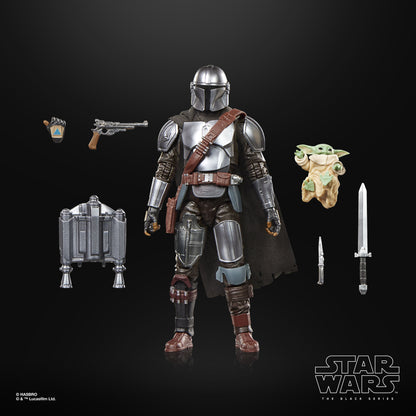 Vintage Hasbro Star Wars Pre-Order Pre-Order The Mandalorian & Grogu Deluxe - #01 - Hasbro Black Series (2026)