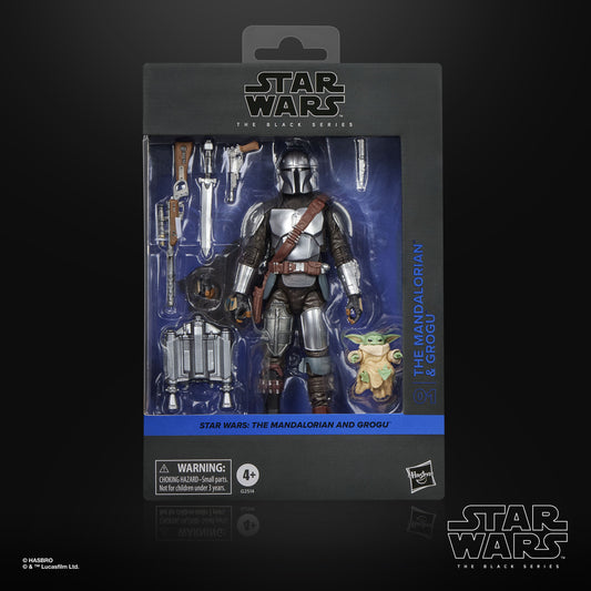 Vintage Hasbro Star Wars Pre-Order Pre-Order The Mandalorian & Grogu Deluxe - #01 - Hasbro Black Series (2026)