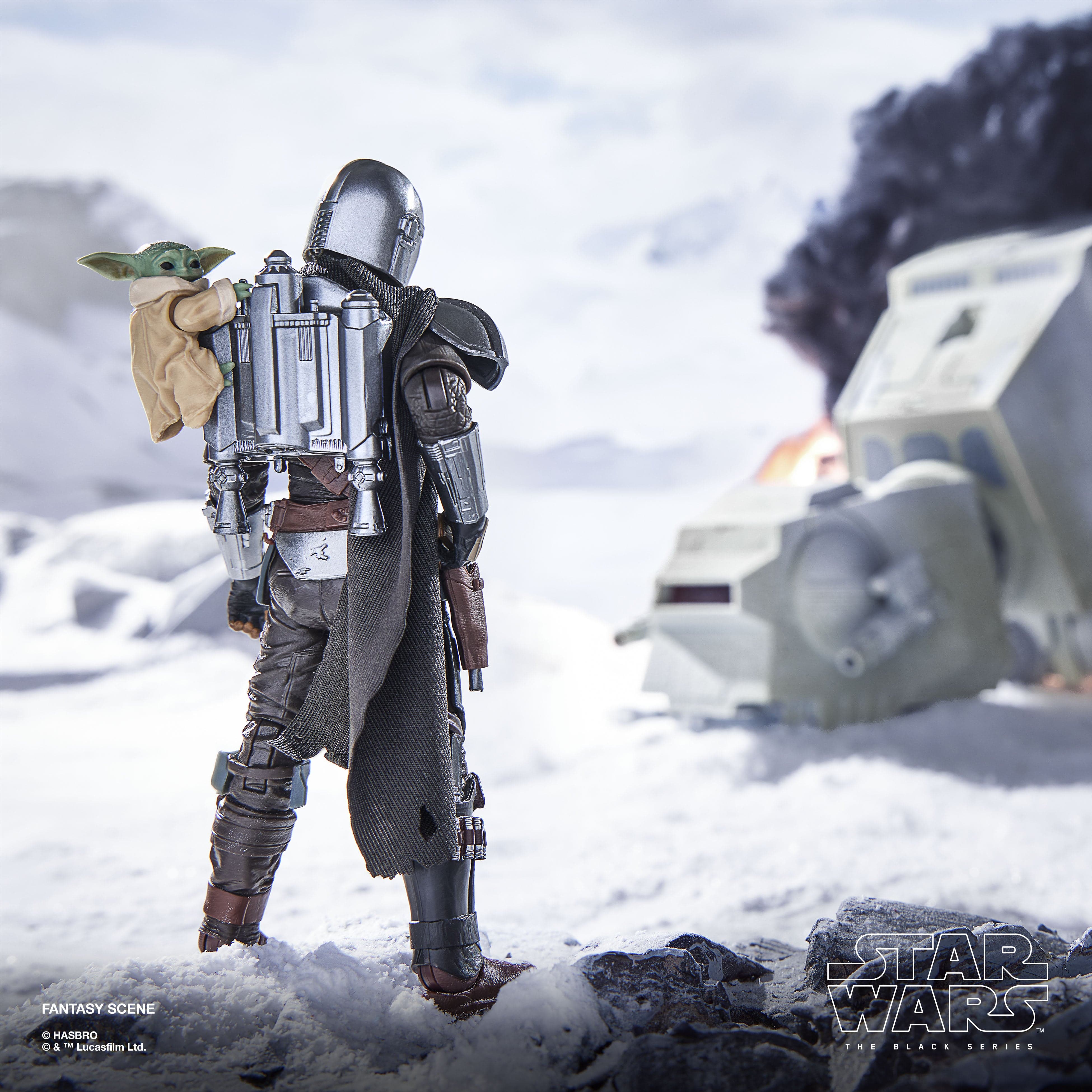 The Mandalorian & Grogu Deluxe WHITE BOX - #01 - Hasbro Black