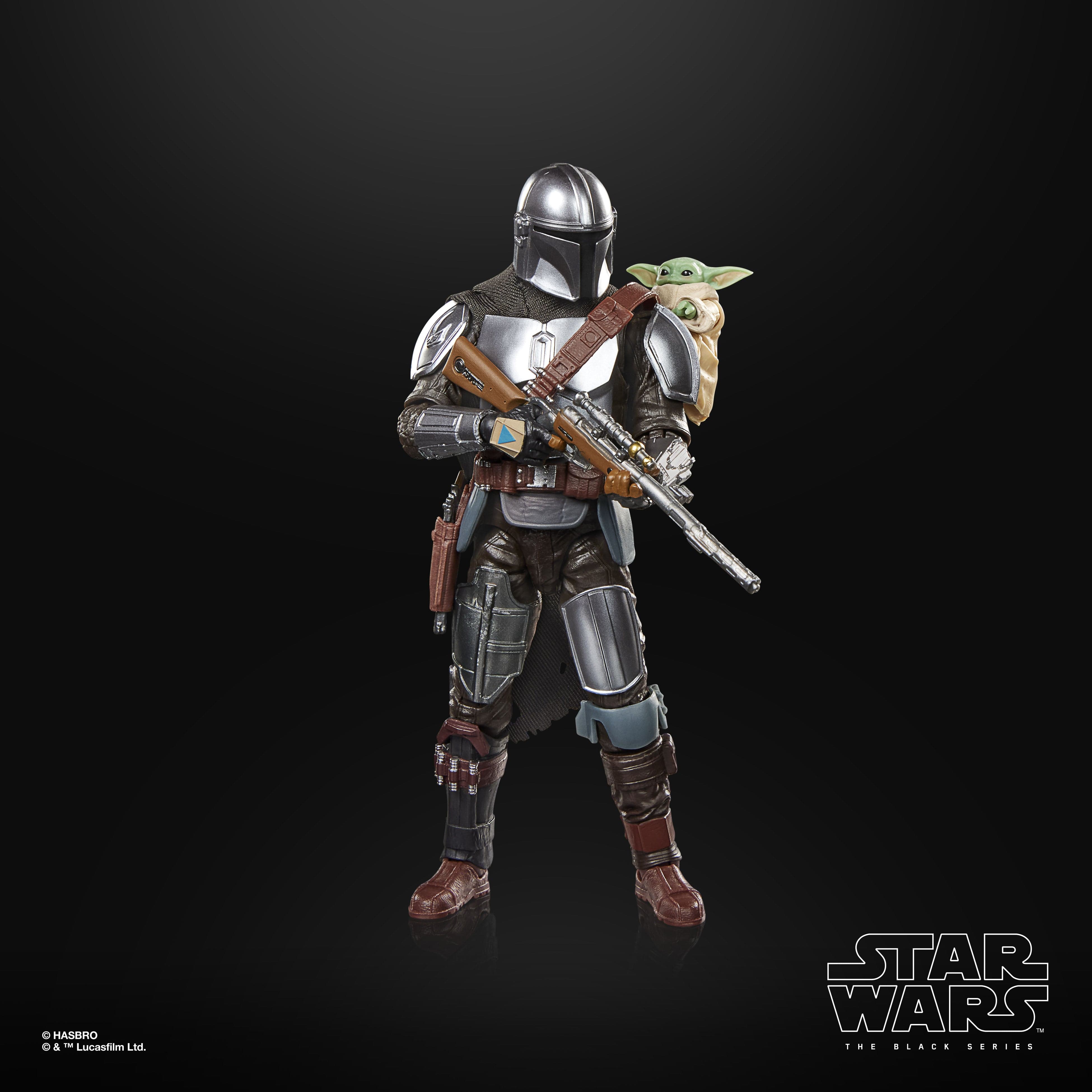 The Mandalorian & Grogu Deluxe WHITE BOX - #01 - Hasbro Black