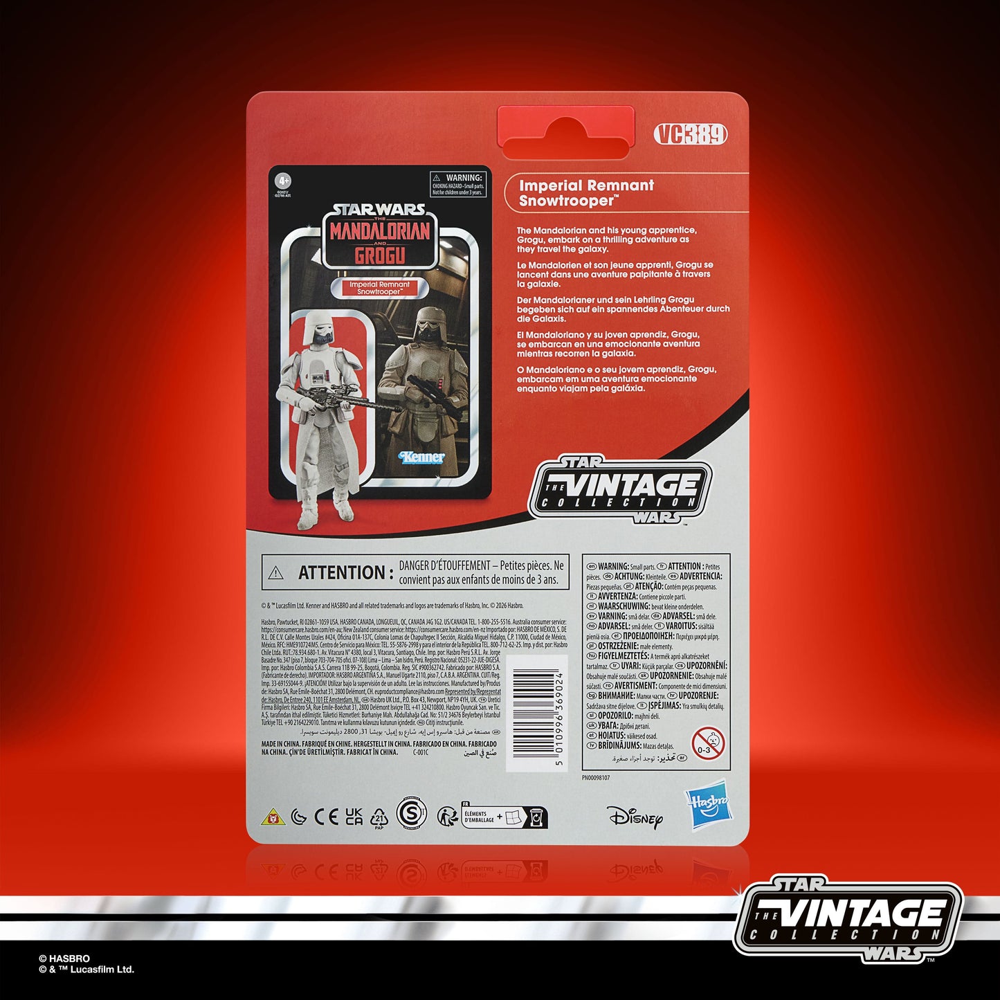 Vintage Hasbro Star Wars Pre-Order Pre-Order VC389 Imperial Remnant Snowtrooper - Hasbro Vintage Collection
