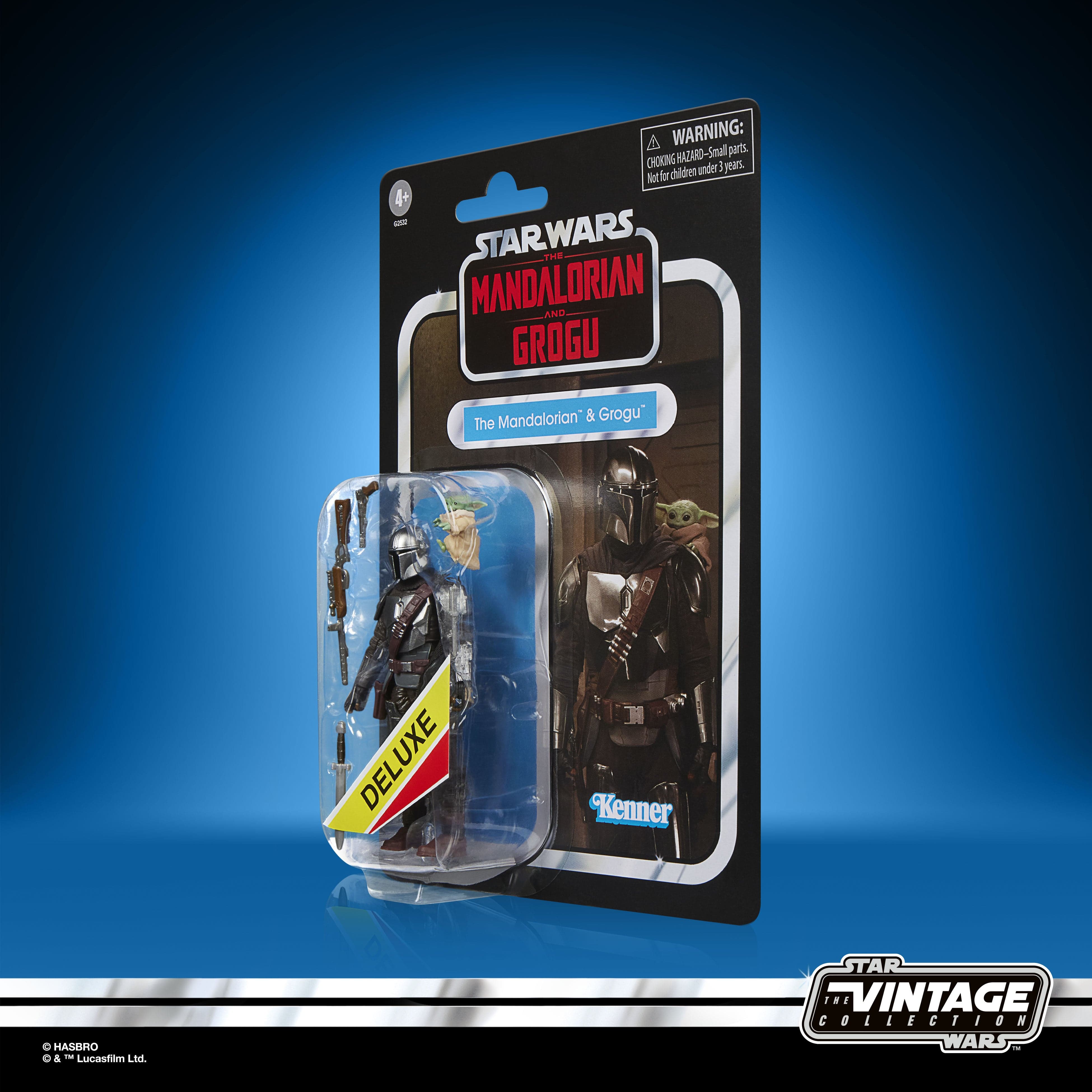 VC395 The Mandalorian & Grogu Deluxe- Hasbro Vintage Collection