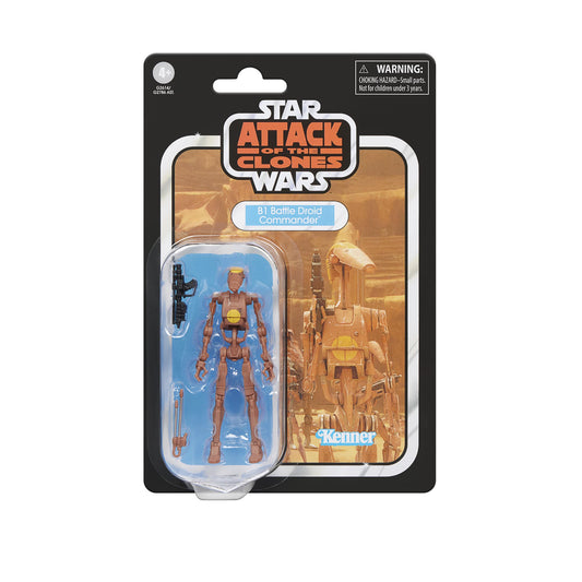 Vintage Hasbro Star Wars Pre-Order Pre-Order VC414 B1 Battle Droid Commander (AOTC)  - Hasbro Vintage Collection (2026)