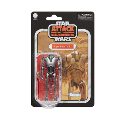 Vintage Hasbro Star Wars Pre-Order Pre-Order VC415 Super Battle Droid (AOTC) - Hasbro Vintage Collection (2026)