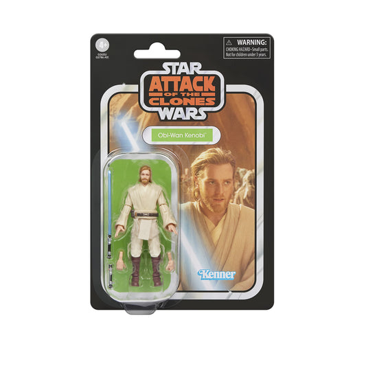 Vintage Hasbro Star Wars Pre-Order Pre-Order VC417 Obi-Wan Kenobi (AOTC) - Hasbro Vintage Collection (2026)