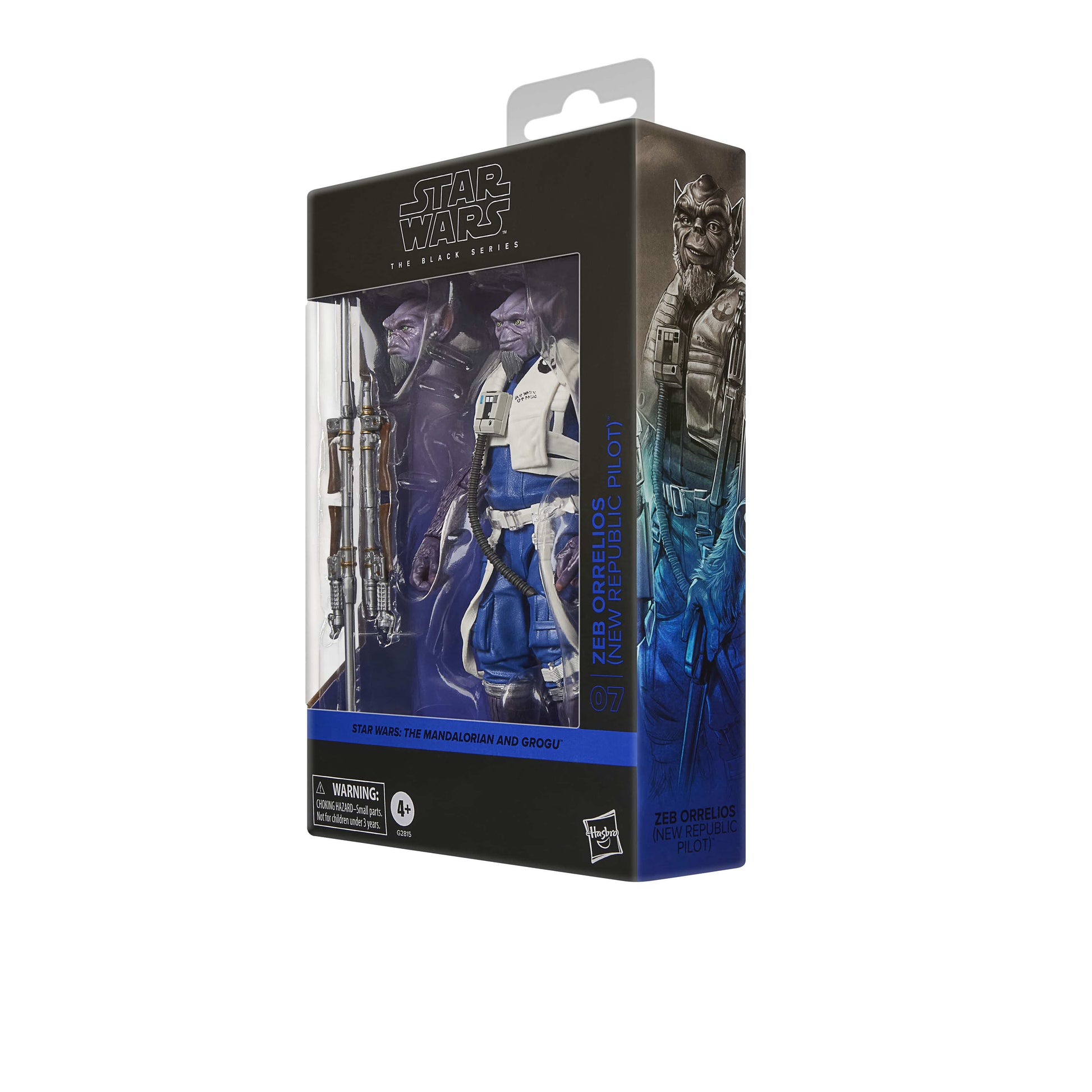 Vintage Hasbro Star Wars Pre-Order Pre-Order Zeb Orrelios (New Republic Pilot) Deluxe - The Mandalorian and Grogu #07 - Hasbro Black Series (2026)