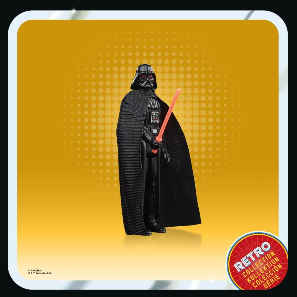 Vintage Hasbro Star Wars Retro Collection Darth Vader (Kenobi) - Retro Collection