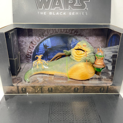 Vintage Hasbro Star Wars Throne Room with Jabba the Hutt and Salacious Crumb (SDCC 2014) - Black Series Figure Star Wars Action Figure Playset
