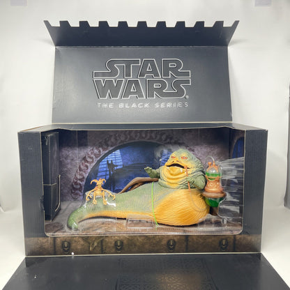 Vintage Hasbro Star Wars Throne Room with Jabba the Hutt and Salacious Crumb (SDCC 2014) - Black Series Figure Star Wars Action Figure Playset