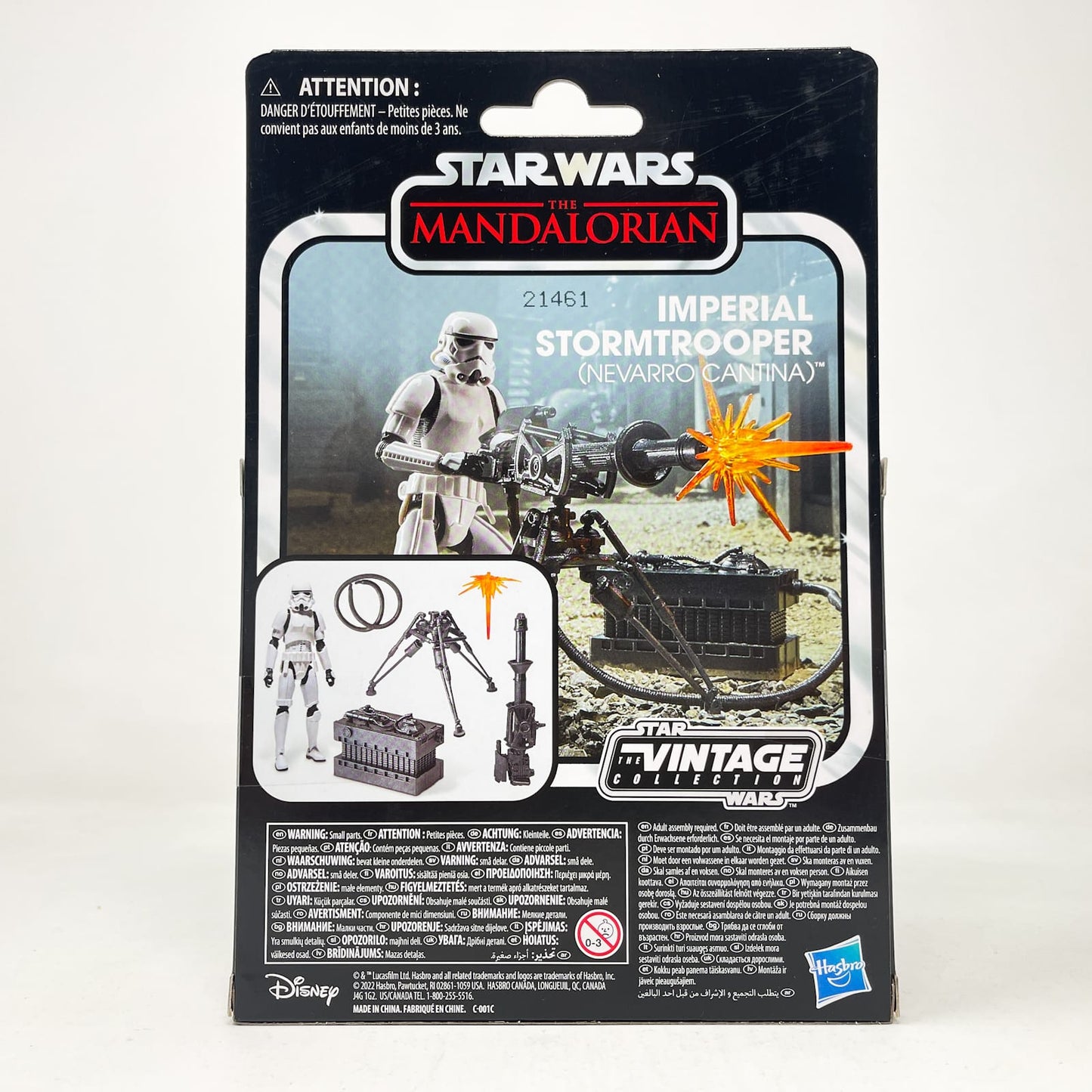 Vintage Hasbro Star Wars Vintage Collection Carded Imperial Stormtrooper - Nevarro Cantina (The Mandalorian) - Deluxe (2022) - The Vintage Collection