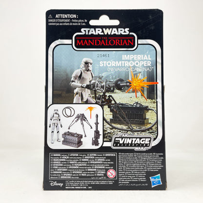 Vintage Hasbro Star Wars Vintage Collection Carded Imperial Stormtrooper - Nevarro Cantina (The Mandalorian) - Deluxe (2022) - The Vintage Collection