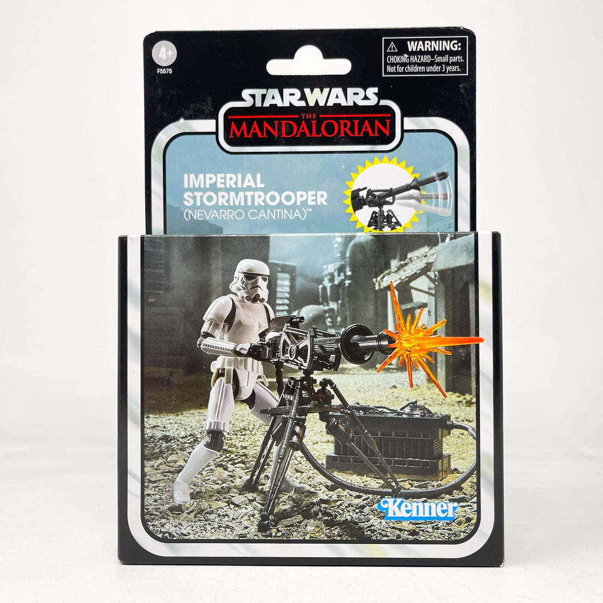 Vintage Hasbro Star Wars Vintage Collection Carded Imperial Stormtrooper - Nevarro Cantina (The Mandalorian) - Deluxe (2022) - The Vintage Collection