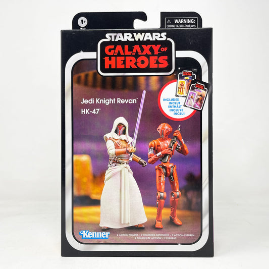 Vintage Hasbro Star Wars Vintage Collection Carded Jedi Knight Revan and HK-47 (Galaxy of Heroes 2-pack)- Hasbro Vintage Collection (2024)