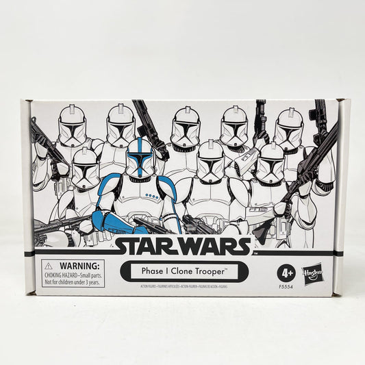 Vintage Hasbro Star Wars Vintage Collection Carded Phase 1 Clone Trooper 4-pack - Hasbro The Vintage Collection (2022)