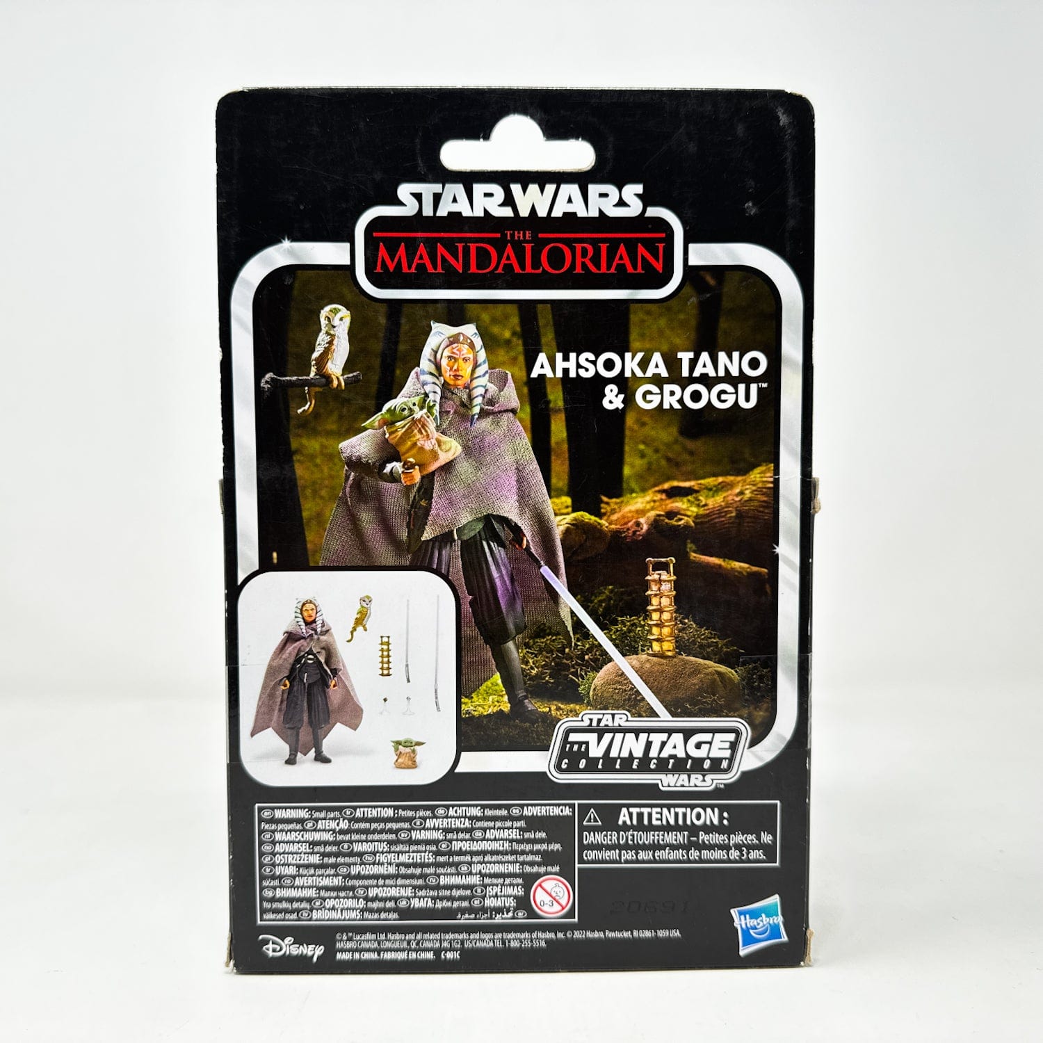 Star Wars VC Ahsoka Tano & Grogu with Morai (Deluxe) - The Vintage