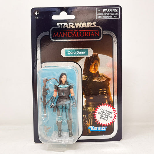Vintage Hasbro Star Wars Vintage Collection Carded VC Cara Dune (Carbonized) - The Vintage Collection Hasbro Star Wars
