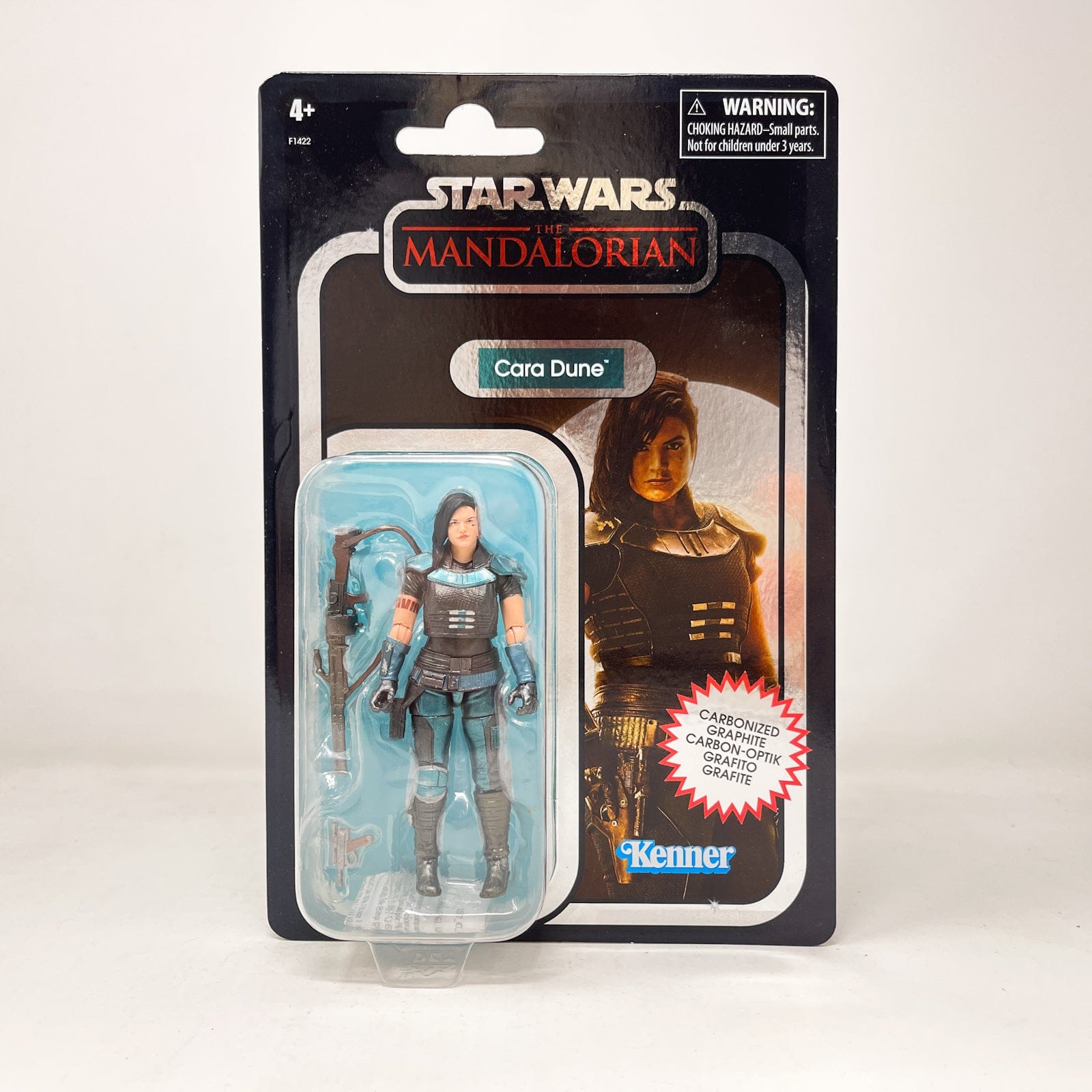 Vintage Hasbro Star Wars Vintage Collection Carded VC Cara Dune (Carbonized) - The Vintage Collection Hasbro Star Wars