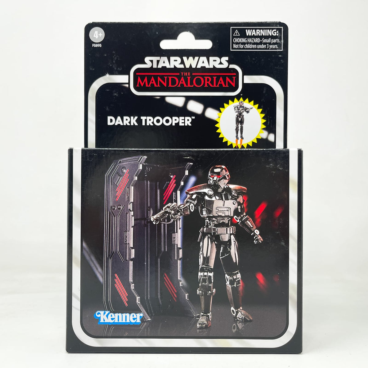 Vintage Hasbro Star Wars Vintage Collection Carded VC Dark Trooper (The Mandalorian) - Deluxe (2022) - The Vintage Collection