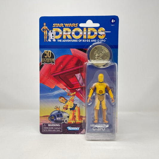 Vintage Hasbro Star Wars Vintage Collection Carded VC Droids C-3PO (2021) - The Vintage Collection