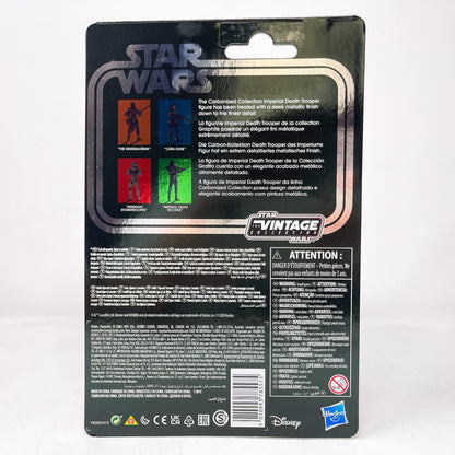 Vintage Hasbro Star Wars Vintage Collection Carded VC Imperial Death Trooper Carbonized - The Vintage Collection