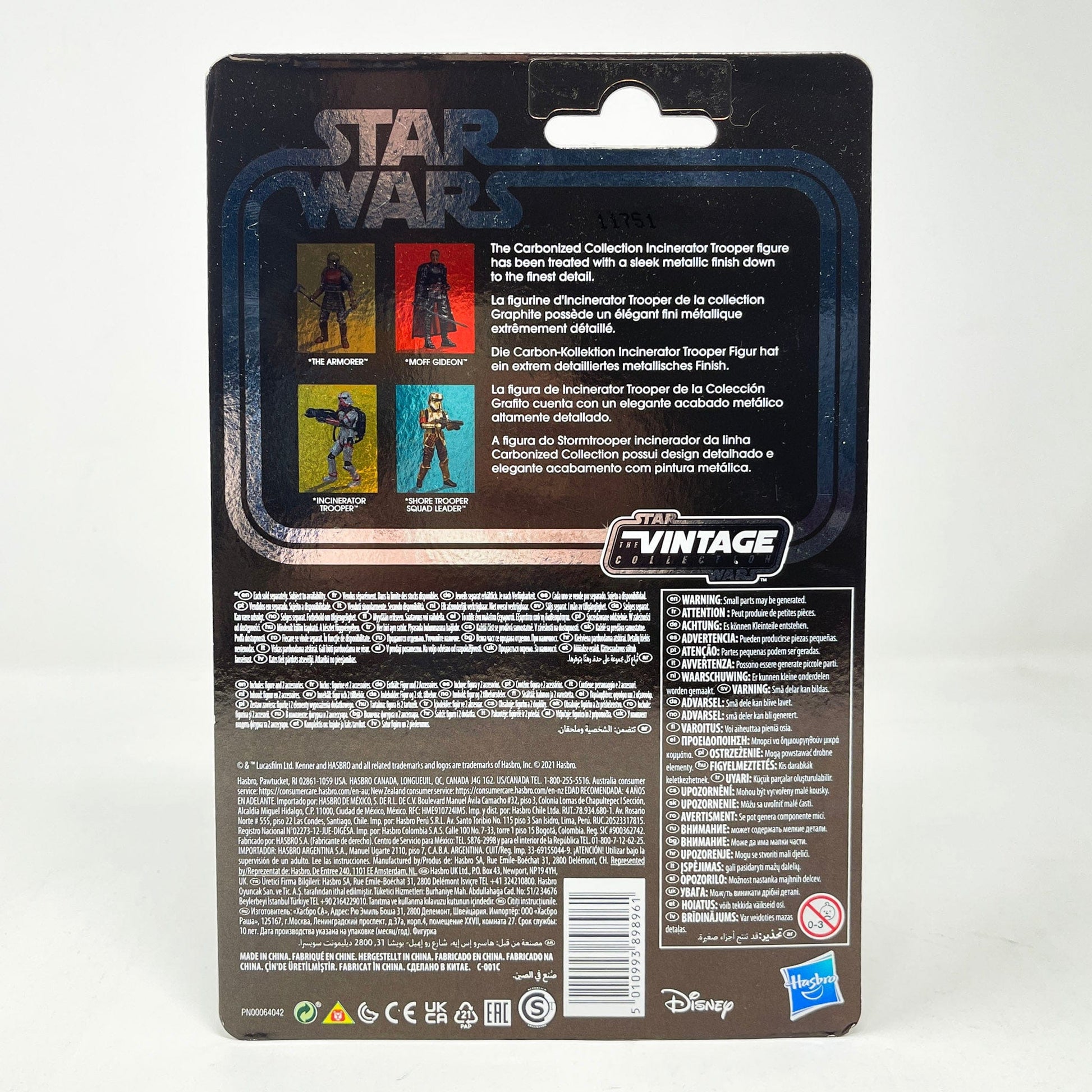 Vintage Hasbro Star Wars Vintage Collection Carded VC Incinerator Trooper - Carbonized (2021) - The Vintage Collection