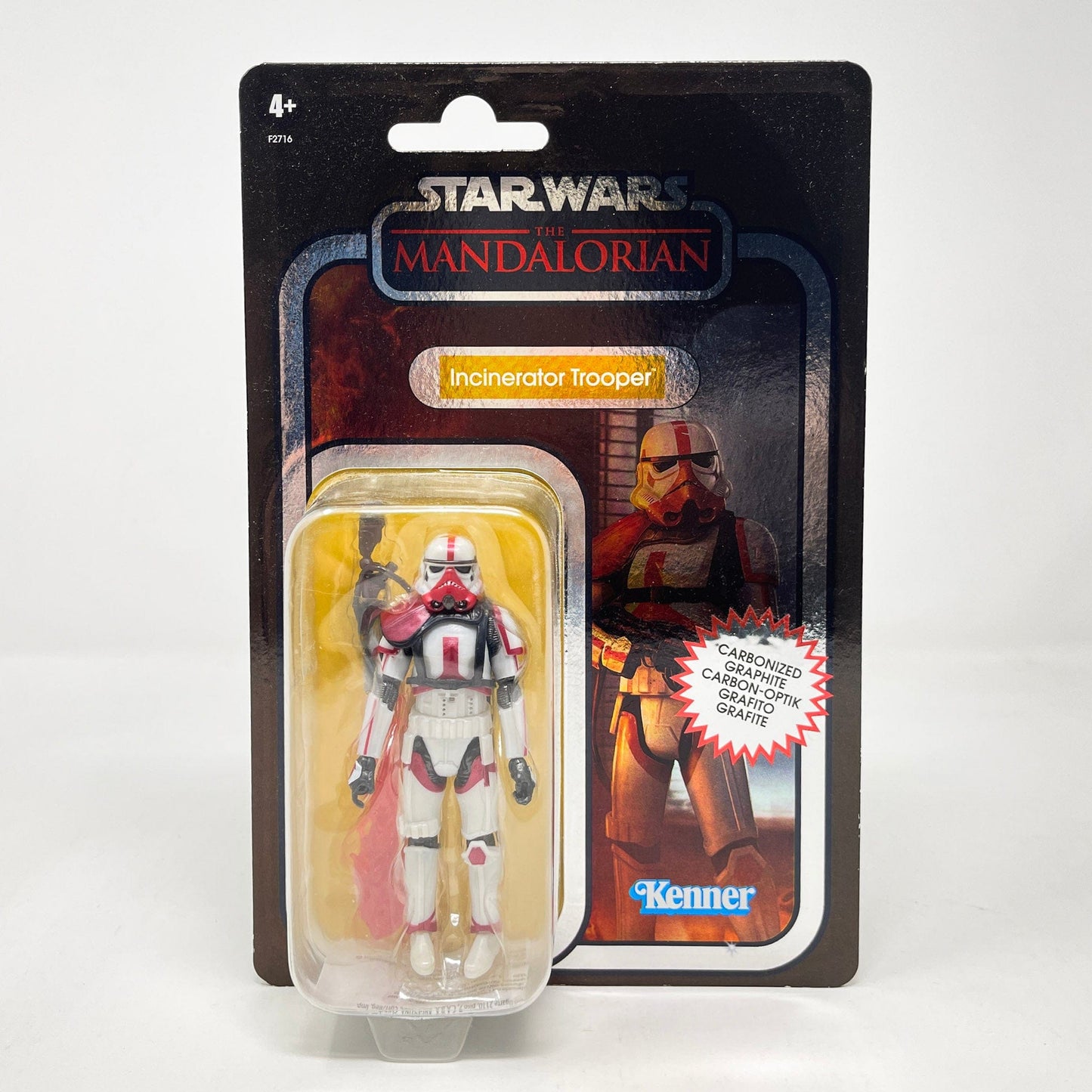 Vintage Hasbro Star Wars Vintage Collection Carded VC Incinerator Trooper - Carbonized (2021) - The Vintage Collection