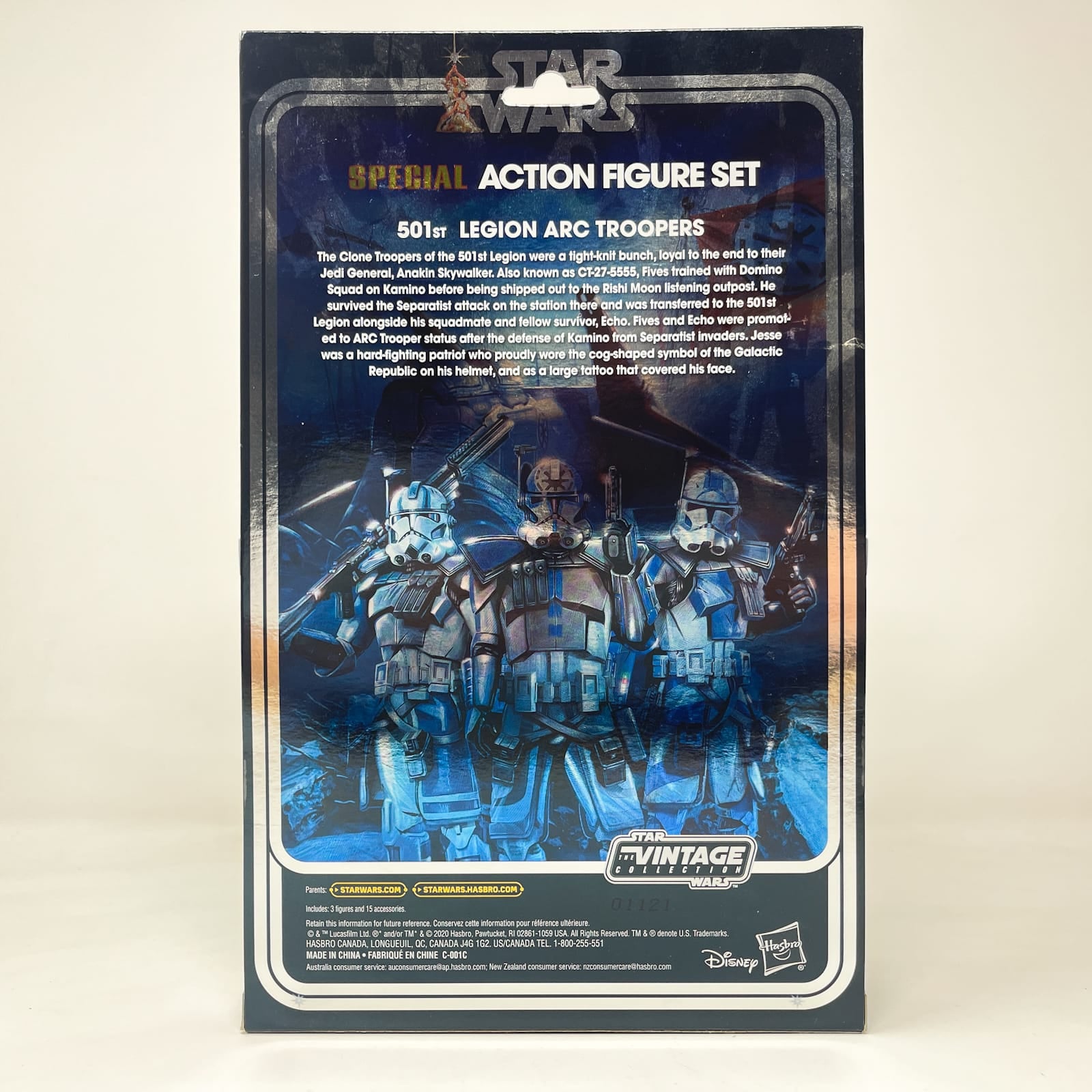 Star Wars VC 501st Legion ARC Troopers Set (2020) Pulse Excl