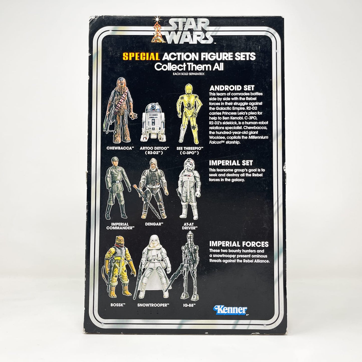 Vintage Hasbro Star Wars Vintage Collection Carded VC Multipack - Android Set - C-3PO, R2-D2, Chewbacca (2011) - Hasbro Vintage Collection Special Action Figure Set
