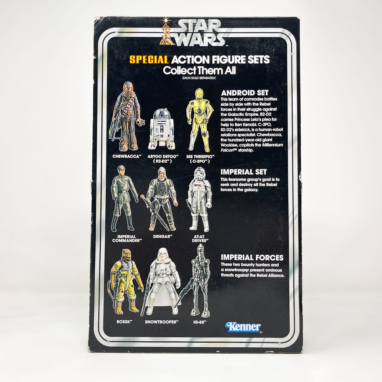 Vintage Hasbro Star Wars Vintage Collection Carded VC Multipack - Android Set - C-3PO, R2-D2, Chewbacca (2011) - Hasbro Vintage Collection Special Action Figure Set