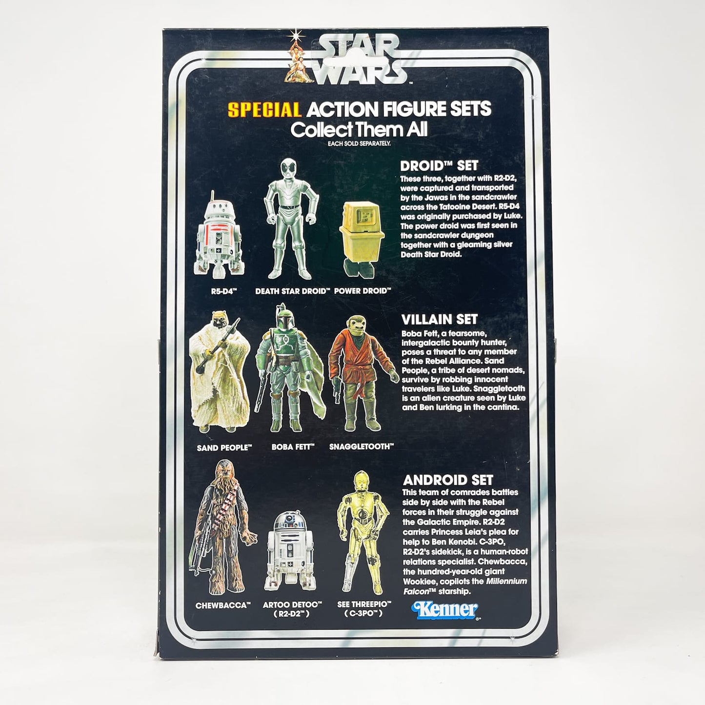 Vintage Hasbro Star Wars Vintage Collection Carded VC Multipack Droid Set - R5-D4 - Death Star Droid - Power Droid - Hasbro The Vintage Collection Star Wars Special Action Figure Set