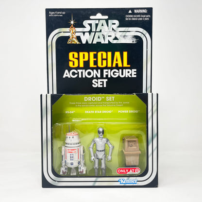 Vintage Hasbro Star Wars Vintage Collection Carded VC Multipack Droid Set - R5-D4 - Death Star Droid - Power Droid - Hasbro The Vintage Collection Star Wars Special Action Figure Set